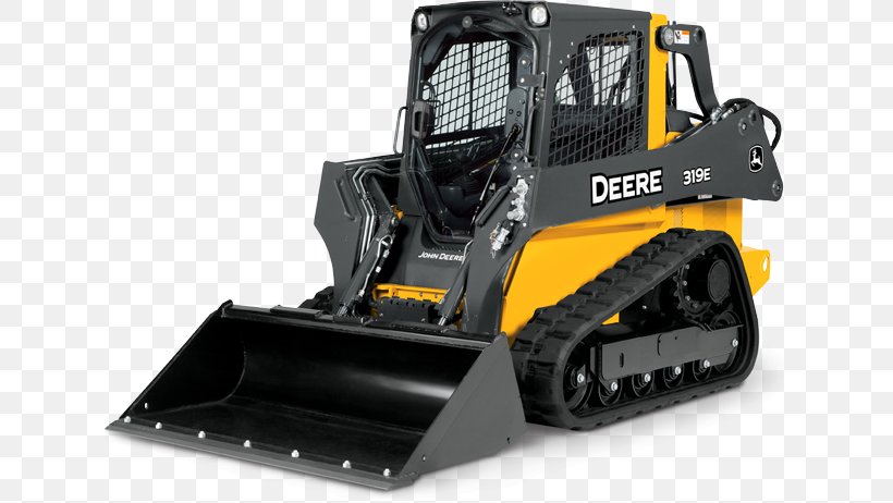 John Deere Tracked Loader Heavy Machinery Skid-steer Loader, PNG, 642x462px, John Deere, Architectural Engineering, Automotive Exterior, Automotive Tire, Bulldozer Download Free