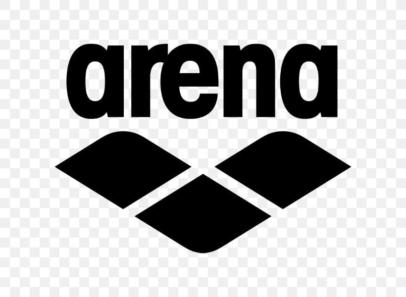 Logo Brand Arena Swimming Swimsuit, PNG, 600x600px, Logo, Area, Arena, Black, Black And White Download Free