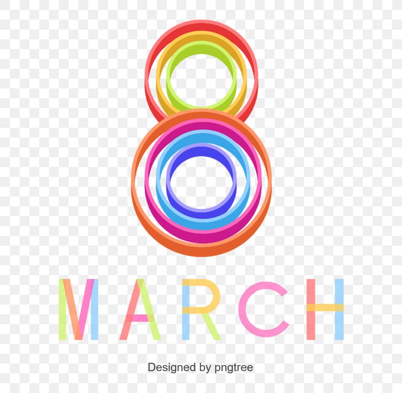 March 8 Vector Graphics Image, PNG, 800x800px, March 8, Body Jewelry, Brand, International Womens Day, Logo Download Free