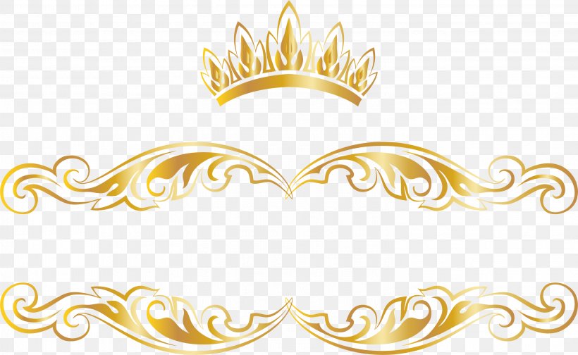 Yellow Pattern, PNG, 3001x1847px, Crown, Atmosphere, Clip Art, Designer, Gold Download Free