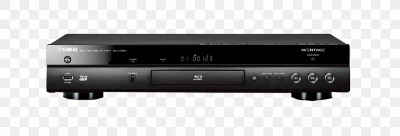Blu-ray Disc Yamaha Corporation AV Receiver Electronics High Fidelity, PNG, 1832x624px, Bluray Disc, Audio, Audio Receiver, Av Receiver, Compact Disc Download Free