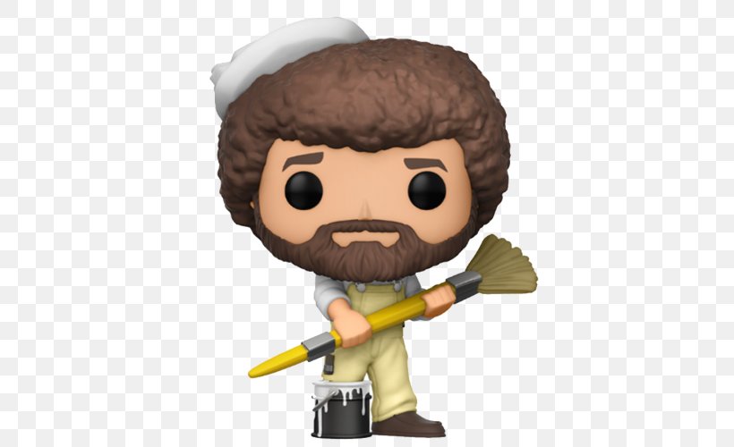 More Of The Joy Of Painting Funko Designer Toy Collectable Action & Toy Figures, PNG, 500x500px, More Of The Joy Of Painting, Action Toy Figures, Bob Ross, Cartoon, Collectable Download Free