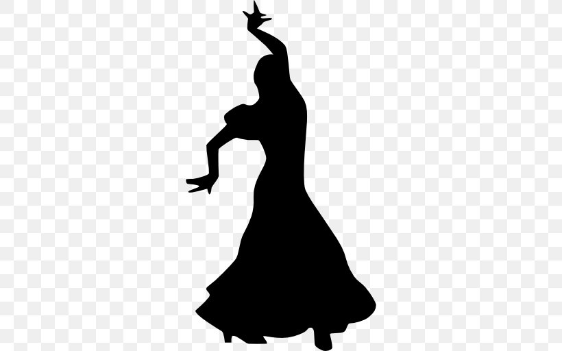 Flamenco Dance Silhouette, PNG, 512x512px, Flamenco, Arm, Art, Artwork, Black Download Free