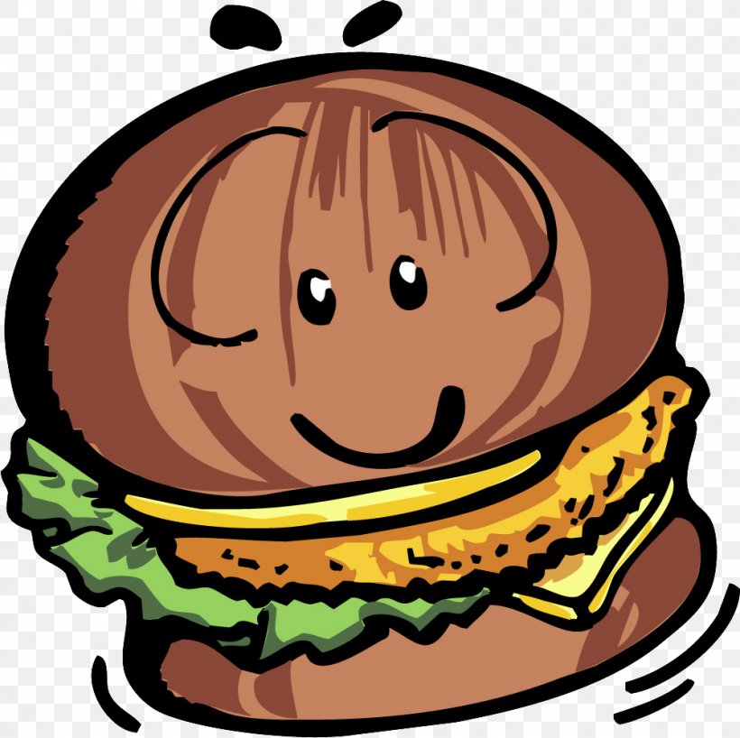 Hamburger French Fries Fried Chicken Illustration, PNG, 1001x999px, Hamburger, Barbecue, Burger King, Cartoon, Comics Download Free