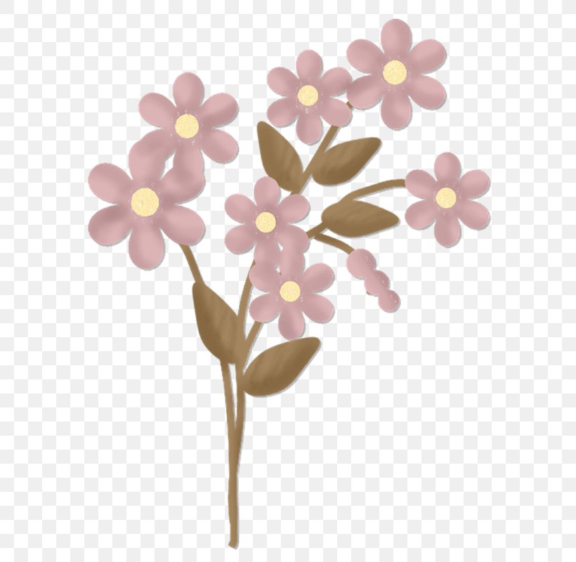 Pink Flower Cartoon, PNG, 636x800px, Petal, Black, Blossom, Branch, Color Download Free