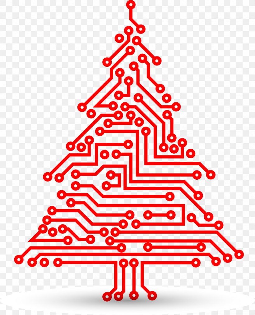 Christmas Tree Electronic Circuit Digital Electronics Electrical Network Clip Art, PNG, 1021x1264px, Christmas Tree, Area, Christmas, Christmas Decoration, Christmas Ornament Download Free