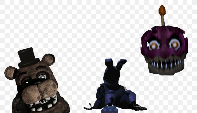 Five Nights At Freddy's 2 Five Nights At Freddy's 4 Freddy Fazbear's Pizzeria Simulator Animatronics, PNG, 1024x592px, Animatronics, Art, Fictional Character, Figurine, Rendering Download Free