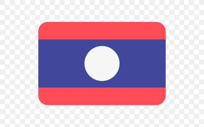 Flag Of Laos Lao Kip Exchange Rate, PNG, 512x512px, Laos, Area, Blue, Currency, Exchange Rate Download Free