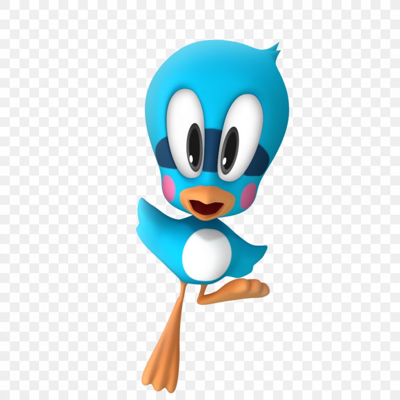 Flicky Sonic 3D Sonic The Hedgehog 3 Sonic's Ultimate Genesis Collection, PNG, 1000x1000px, Flicky, Beak, Bird, Cartoon, Fictional Character Download Free