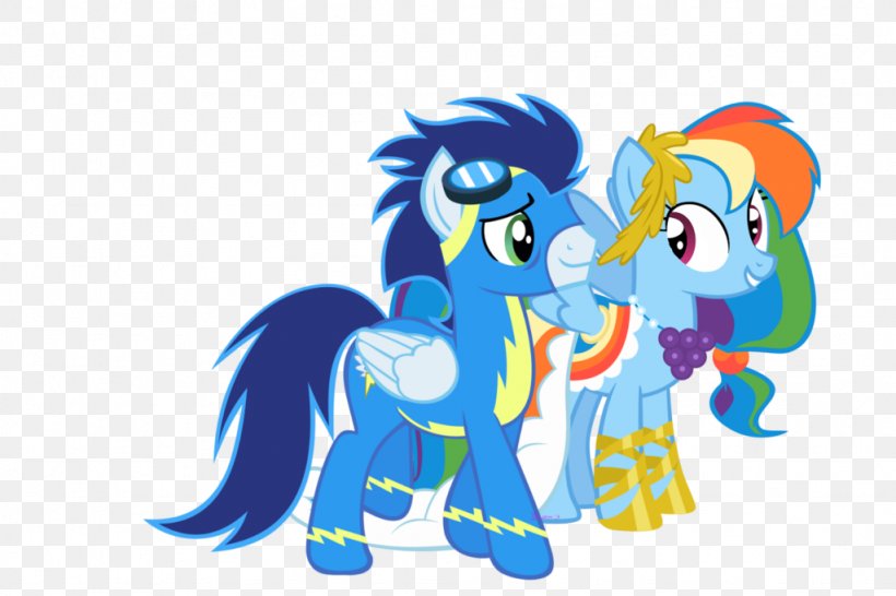 Rainbow Dash Pony Soarin' Rarity Pinkie Pie, PNG, 1024x683px, Rainbow Dash, Animal Figure, Art, Cartoon, Cutie Mark Crusaders Download Free