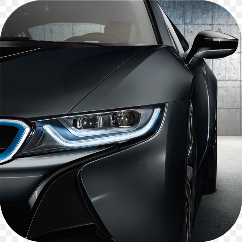 BMW I8 Sports Car, PNG, 1024x1024px, Bmw I8, Automotive Design, Automotive Exterior, Automotive Lighting, Automotive Wheel System Download Free