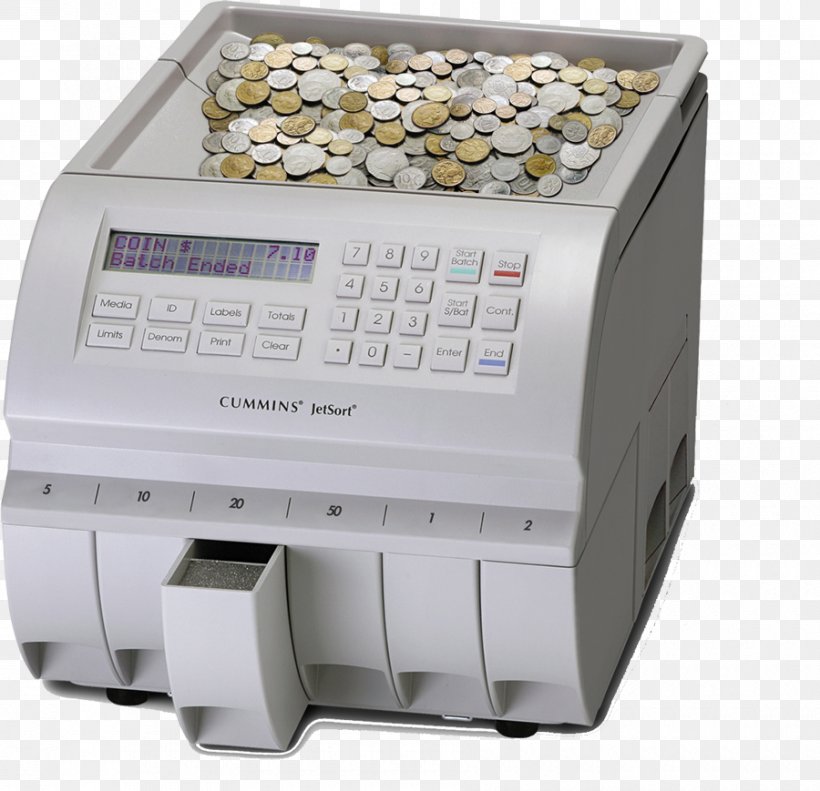 Coin Currency-counting Machine Counter Cummins Allison, PNG, 900x869px, Coin, Banknote Counter, Business, Cash Register, Counter Download Free