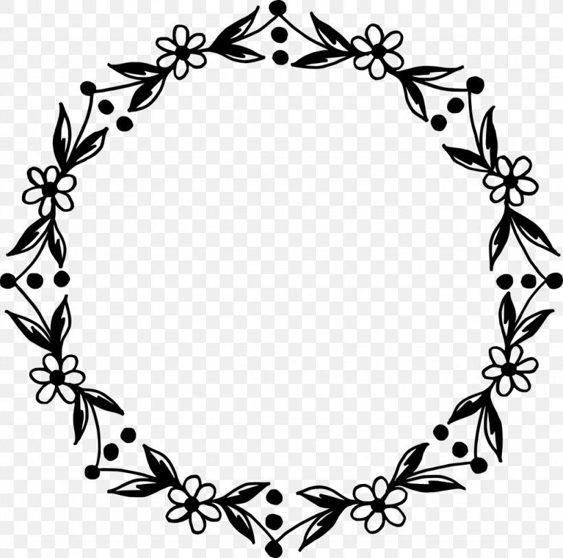 Flower Picture Frames, PNG, 1024x1017px, Flower, Artwork, Black And White, Body Jewelry, Branch Download Free