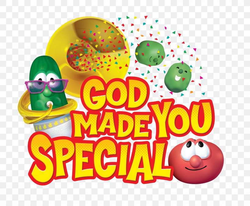 God Made You Special YouTube VeggieTales Television Show Big Idea Entertainment, PNG, 3000x2482px, Watercolor, Cartoon, Flower, Frame, Heart Download Free