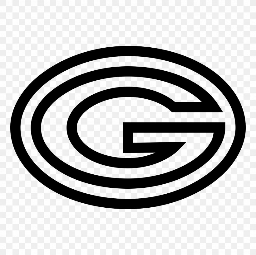 Green Bay Packers Logo, PNG, 1600x1600px, Green Bay Packers, Area, Black And White, Brand, Dwg Download Free