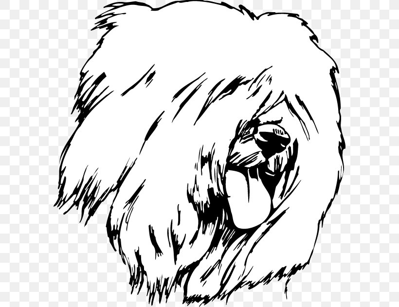 Old English Sheepdog Whiskers Snout Decal Lion, PNG, 600x631px, Watercolor, Cartoon, Flower, Frame, Heart Download Free