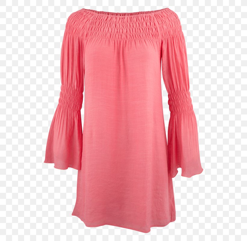Shoulder Blouse Sleeve Dress Pink M, PNG, 544x800px, Shoulder, Blouse, Clothing, Day Dress, Dress Download Free