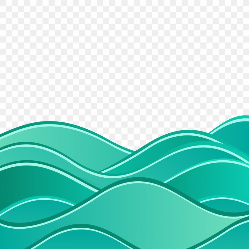 Wind Wave Euclidean Vector Wave Vector Sea, PNG, 3333x3333px, Wave, Abstract, Abstract Art, Abstraction, Aqua Download Free