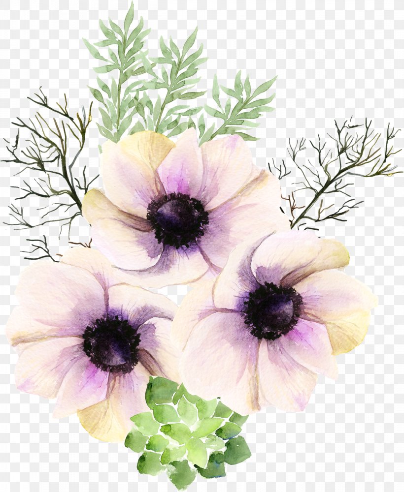 Paper Sticker Floral Design Adhesive Decal, PNG, 1311x1600px, Paper, Adhesive, Anemone, Annual Plant, Artificial Flower Download Free