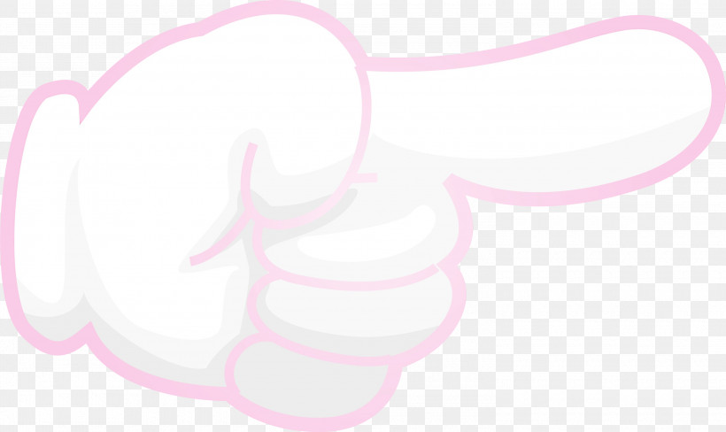 Pink White Nose, PNG, 3000x1786px, Finger Arrow, Nose, Paint, Pink, Watercolor Download Free