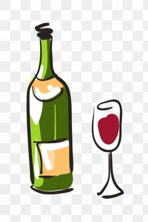 Vector Cartoon Hand-painted Wine - Red Wine Beer Coq Au Vin PNG