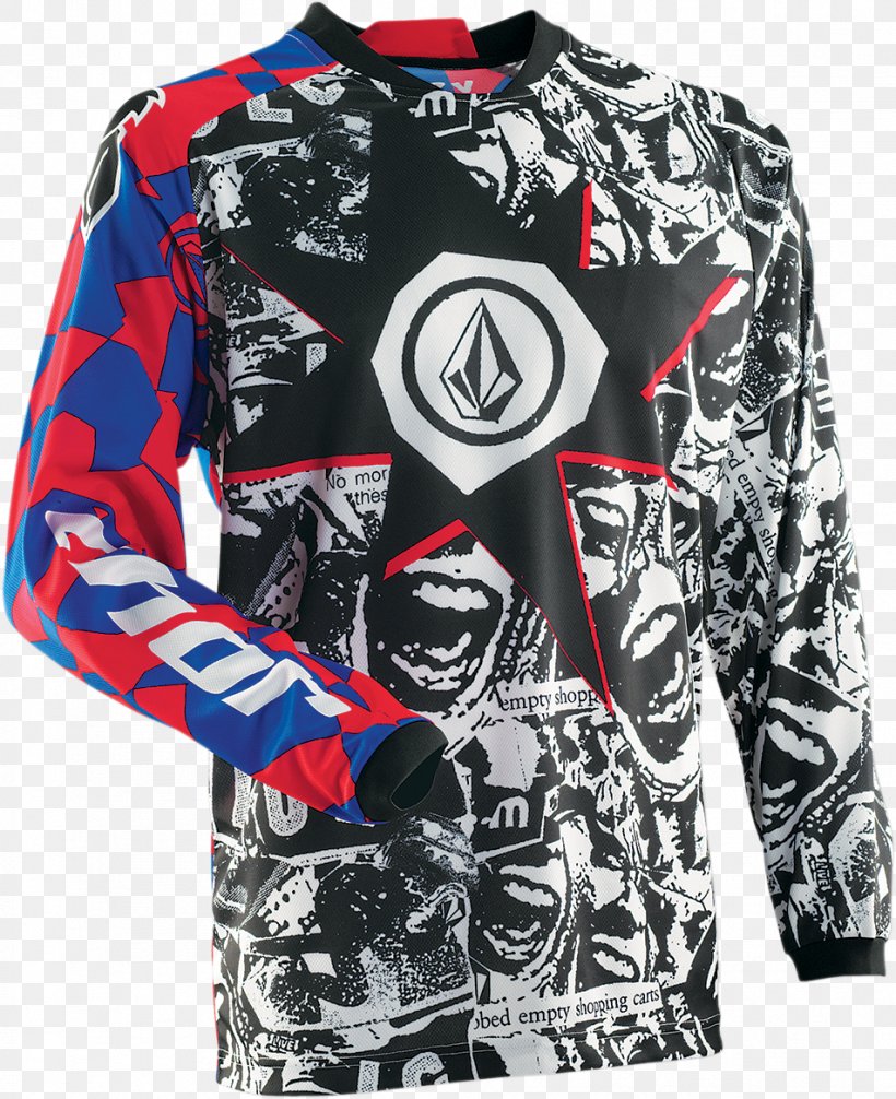 Thor Clothing Motorcycle Dirt Bike Motocross, PNG, 952x1169px, Thor, Active Shirt, Black, Brand, Clothing Download Free