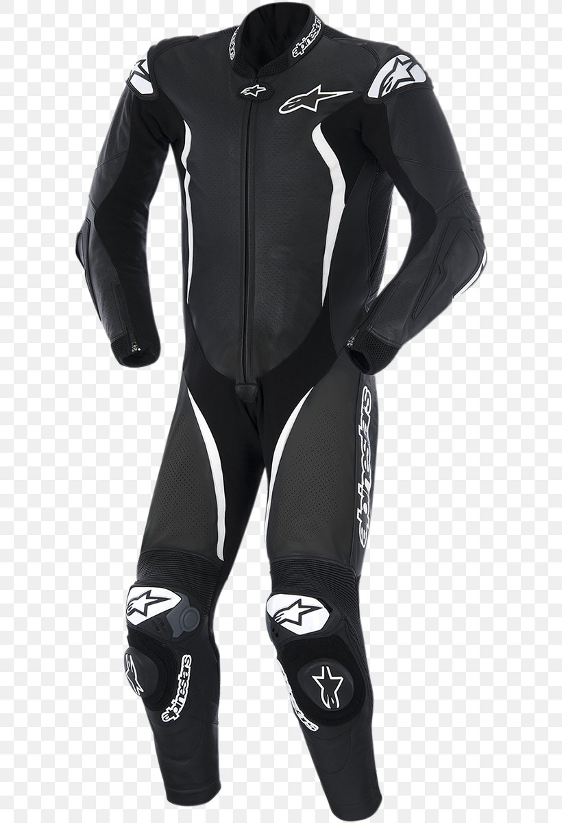 Alpinestars Racing Suit Leather Clothing, PNG, 606x1200px, Alpinestars, Bicycle Clothing, Black, Clothing, Cowhide Download Free