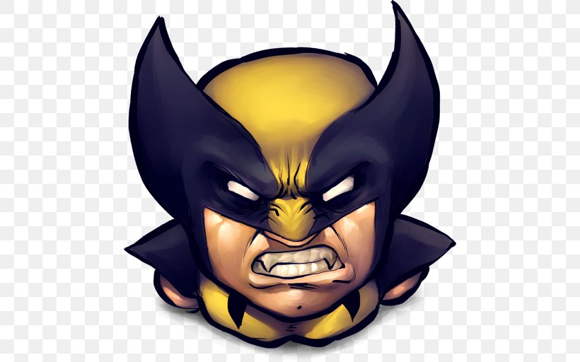 Fictional Character Yellow Mythical Creature Illustration, PNG, 512x512px, Wolverine, Art, Comic Book, Comics, Fictional Character Download Free