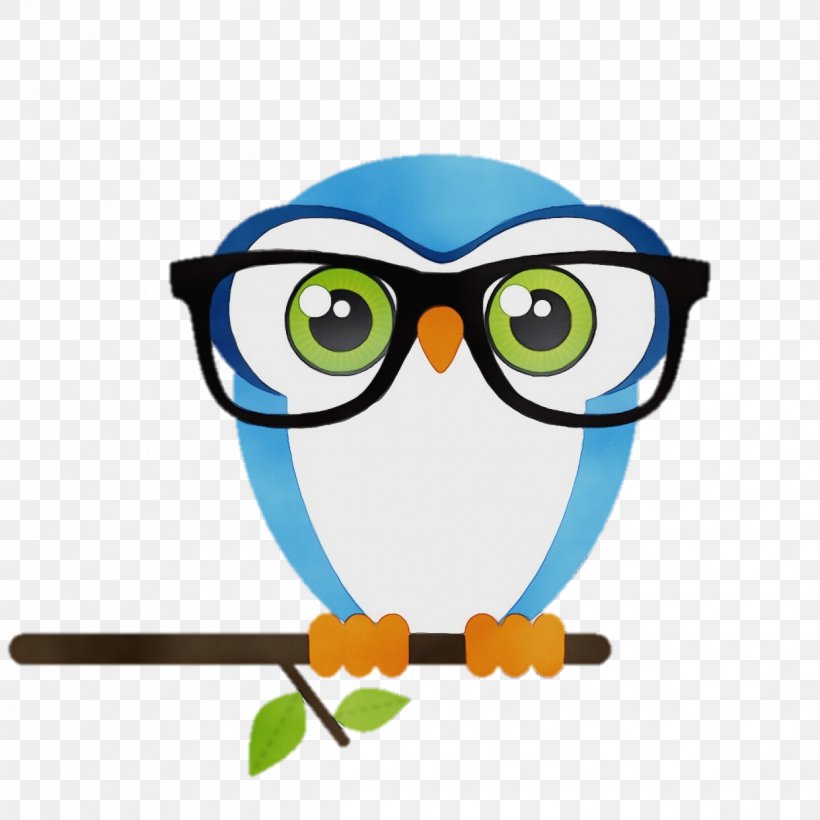 Glasses, PNG, 1241x1241px, Watercolor, Animal, Barn Owl, Beak, Bird Download Free