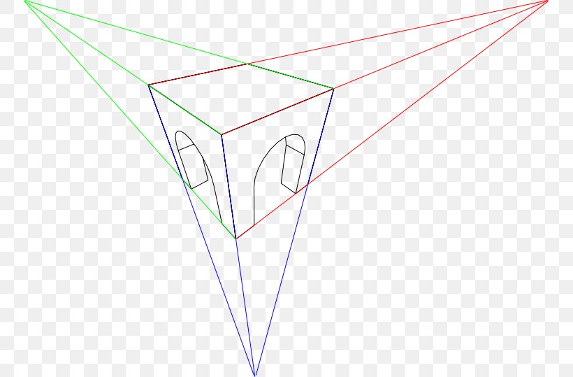 Vanishing Point Architectural Drawing Lijnperspectief Perspective, PNG, 751x539px, Vanishing Point, Architectural Drawing, Area, Computer, Cube Download Free