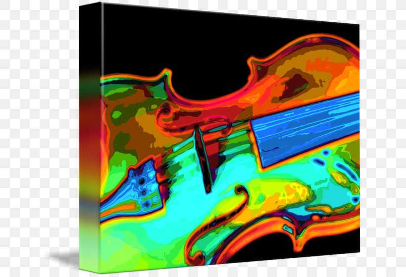 Violin Modern Art Acrylic Paint Gallery Wrap Canvas, PNG, 650x560px, Violin, Acrylic Paint, Acrylic Resin, Art, Canvas Download Free