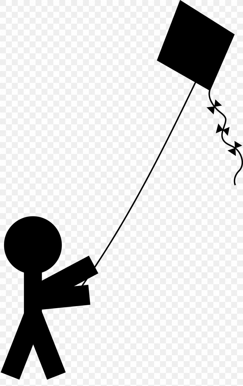 Kite Silhouette Clip Art, PNG, 1509x2400px, Kite, Area, Black, Black And White, Child Download Free
