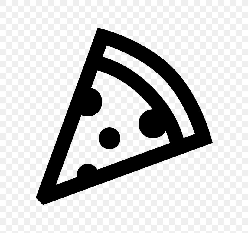 Pizza Take-out Icon Design, PNG, 768x768px, Pizza, Black And White, Brand, Food, Icon Design Download Free