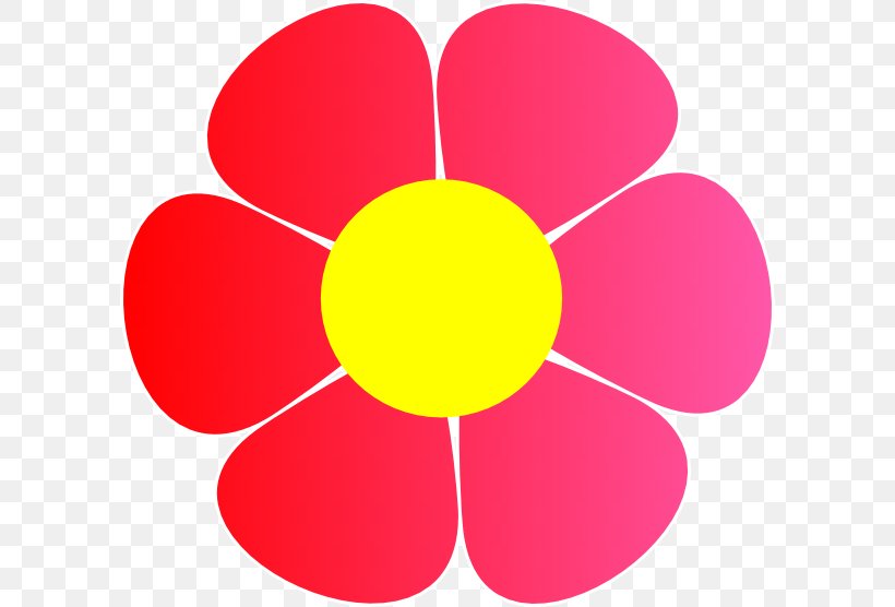 Red Flower Clip Art, PNG, 600x556px, Red, Drawing, Flower, Free Content, Magenta Download Free