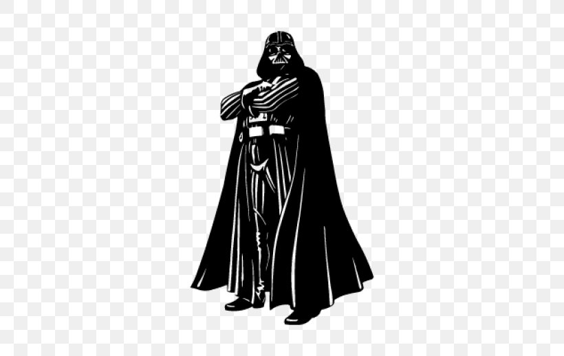 Anakin Skywalker Star Wars Clip Art, PNG, 518x518px, Anakin Skywalker, Black, Black And White, Costume, Costume Design Download Free