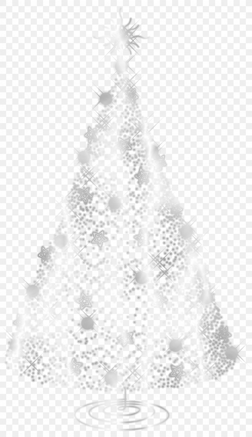 Christmas Tree White, PNG, 1950x3378px, Christmas Tree, Black And White, Christmas, Christmas Decoration, Christmas Ornament Download Free