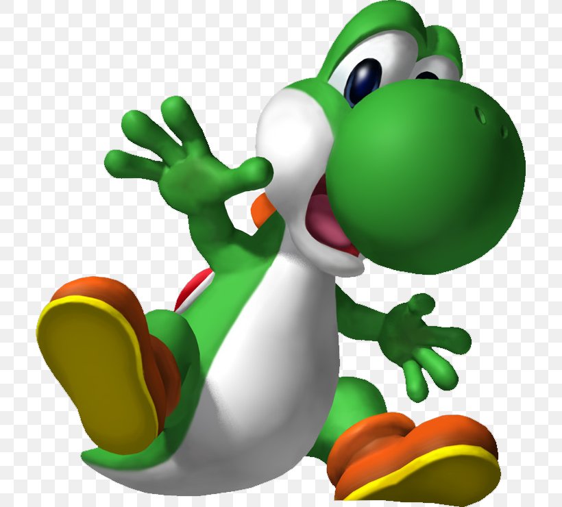 Mario & Yoshi Yoshi's Story Wii U Toad Super Mario World, PNG, 715x740px, Mario Yoshi, Amphibian, Food, Frog, Fruit Download Free