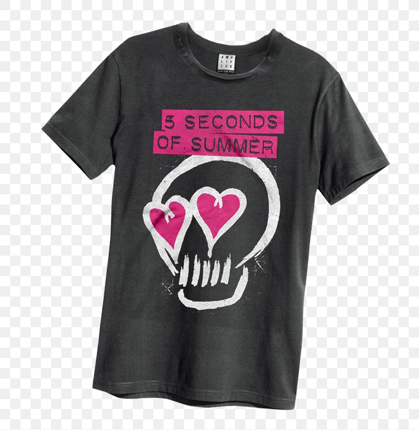 T-shirt 5 Seconds Of Summer Poster Logo AC/DC, PNG, 767x841px, Watercolor, Cartoon, Flower, Frame, Heart Download Free