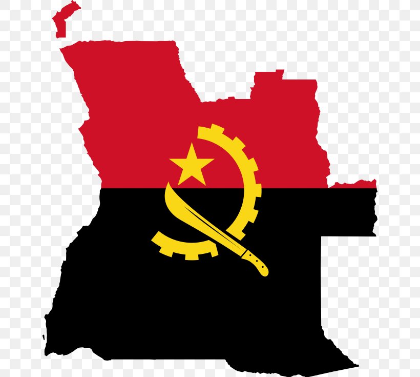 Flag Of Angola Map, PNG, 654x735px, Angola, Art, Artwork, Blank Map, Flag Download Free