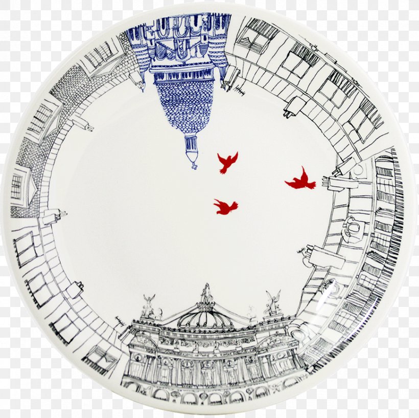 Plate Faïencerie De Gien Porcelain Paris Tableware, PNG, 869x866px, Plate, Altermundi, Bone China, China Painting, Dishware Download Free