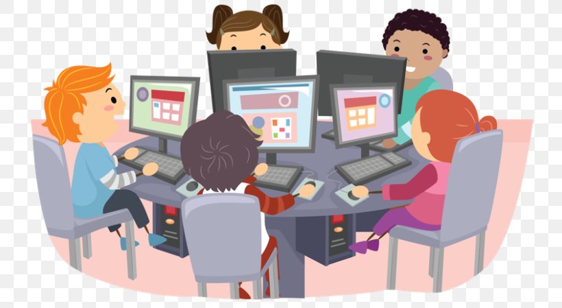 Computer Lab Clip Art, PNG, 768x449px, Computer, Animated Film, Child, Communication, Computer Lab Download Free