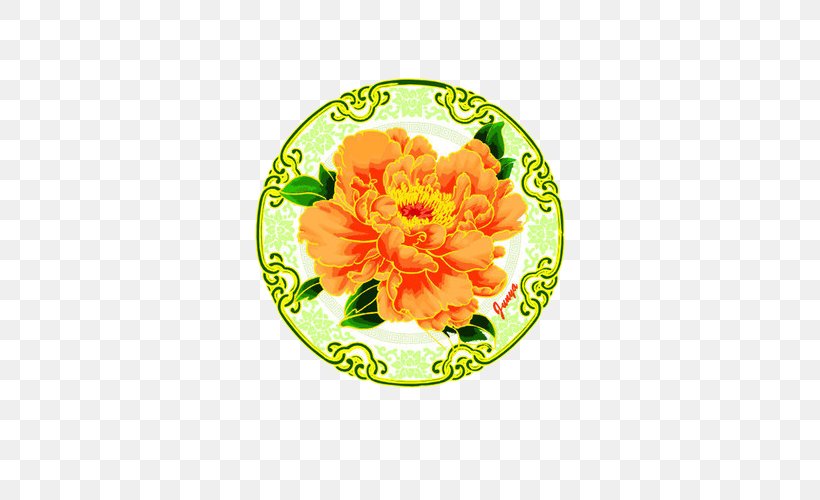 Moutan Peony Floral Design Drawing, PNG, 500x500px, Moutan Peony, Art, Chinoiserie, Coreldraw, Cut Flowers Download Free