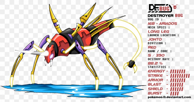 Ariados Pokémon Pokédex Venomoth Debug Menu, PNG, 1139x600px, Watercolor, Cartoon, Flower, Frame, Heart Download Free