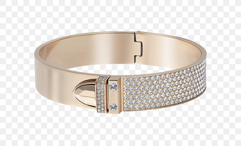 Bangle Swarovski AG Bracelet Jewellery Online Shopping, PNG, 600x500px, Bangle, Bracelet, Buckle, Charm Bracelet, Crystal Download Free