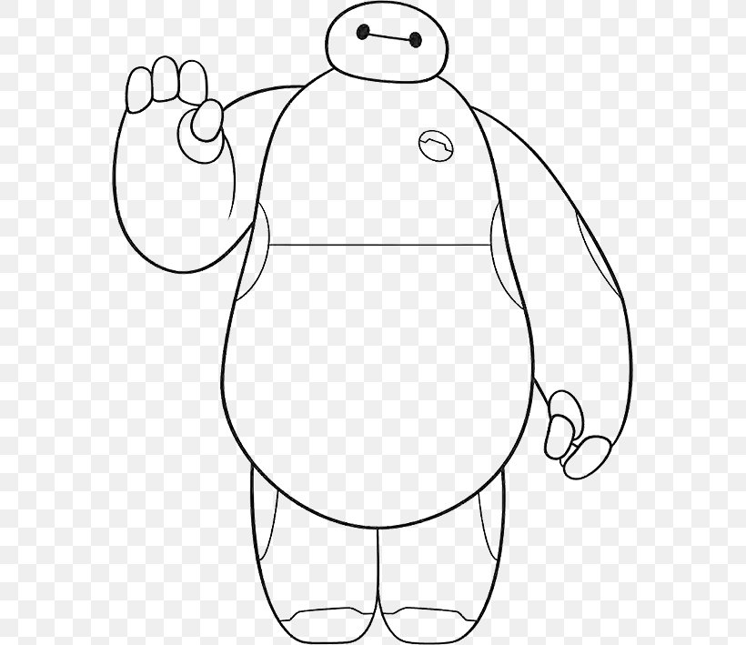 Baymax Hiro Hamada Coloring Book Big Hero 6 Honey Lemon, PNG, 573x709px, Watercolor, Cartoon, Flower, Frame, Heart Download Free