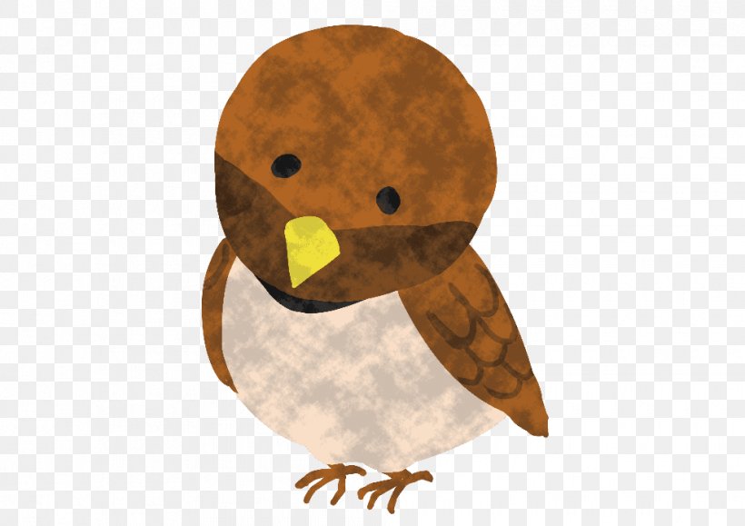 Bird Illustration Eurasian Tree Sparrow Beak Eye, PNG, 990x700px, Bird, Beak, Bird Of Prey, Electrical Cable, Eurasian Tree Sparrow Download Free