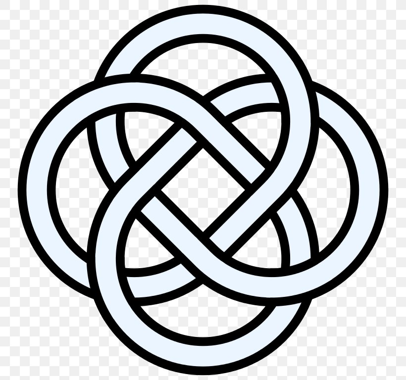 Celtic Knot Celtic Art Clip Art, PNG, 768x768px, Celtic Knot, Area, Art, Black And White, Celtic Art Download Free