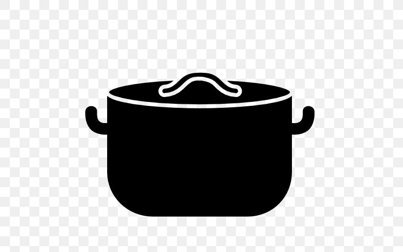 Frying Pan Cooking Kitchen Utensil, PNG, 512x512px, Frying Pan, Black, Black And White, Cooking, Cookware Download Free