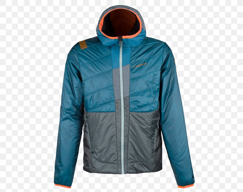 PrimaLoft Jacket La Sportiva Clothing Down Feather, PNG, 650x650px, Primaloft, Clothing, Daunenjacke, Down Feather, Electric Blue Download Free