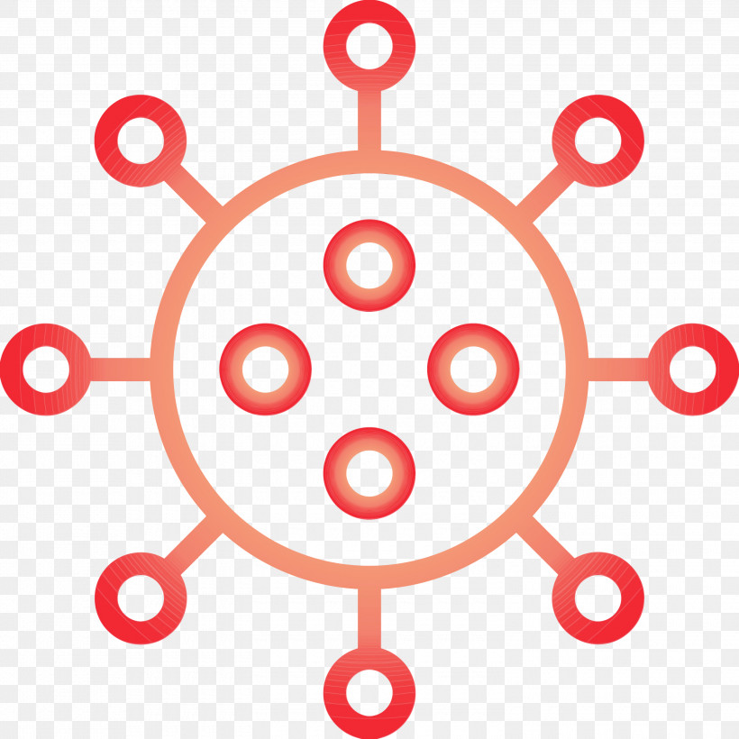 Red Pink Circle Line Line Art, PNG, 3000x3000px, Coronavirus, Circle, Covid19, Line, Line Art Download Free